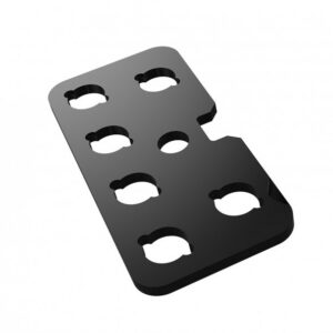 M Rack Frag Plate 6 hole