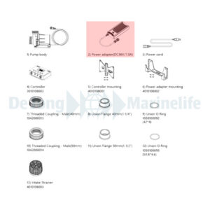 Adapter (36V 7.0A, only suitable for VarioS 10)