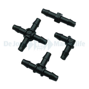 Double barb fittings Reducing Tee – 14 mm x 4 mm