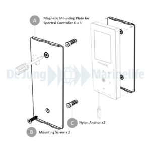 Magnetic Mount Plate for Spectral X Cont