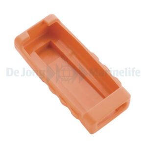 Orange shock resistant rubber cover for HI991xxx