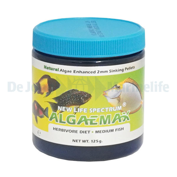 Spectrum AlgaeMax Medium 2mm Algae Enhanced Pellet - 125g