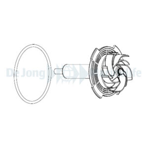 SYNCRA SDC 7.0 ROTOR + CERAMIC SHAFT+ ORING