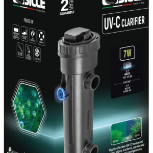 UV-C Clarifier 7W -  3m Schuko PVC - 200-500L/H