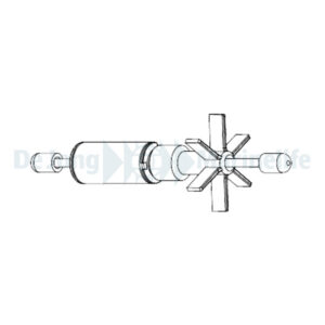 ROTOR+STAINLESS STEEL SHAFT+RUBBERS – VOYAGER 2