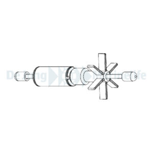 ROTOR+STAINLESS STEEL SHAFT+RUBBERS – VOYAGER 3