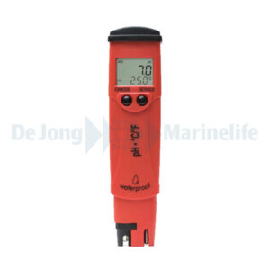 Water resistant pocket pH and temperature tester