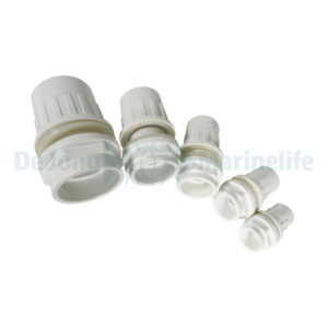 PVC Bulk head / tank fitting Ø 32mm white