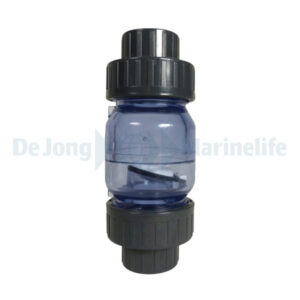 PVC check valve Ø 25mm gray