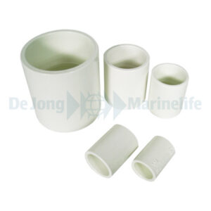 PVC pipe socket/ bushing Ø 25 mm white